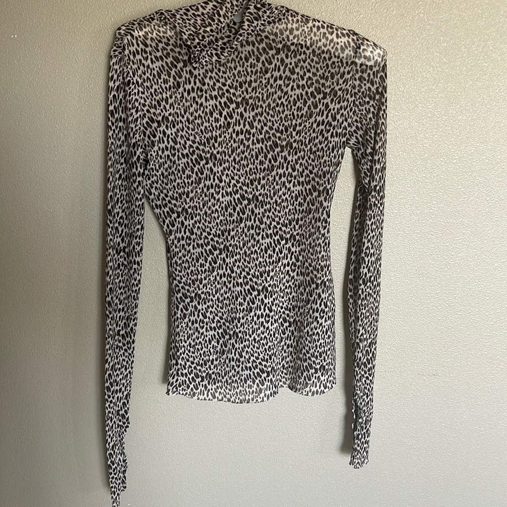 AFRM Leopard Print Top